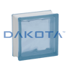 Vetro Mattone Ondulato Blue