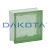 Vetro Mattone Ondulato Verde