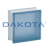 Vetro Mattone Ondulato Satinato Blue