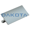 Satin aluminium T-profile