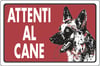 Cartello Attenti al cane