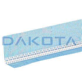 Eckstück PVC e Aluminium mit Netz