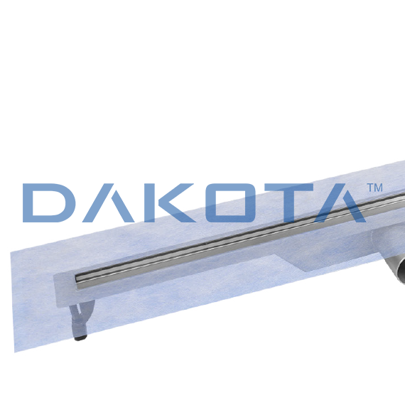 Canaletta Doccia a Pavimento DAKUA+ Slim con Griglia INOX?noresize