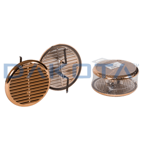 Air Vent Covers - Circular & Adjustable, Copper Style
