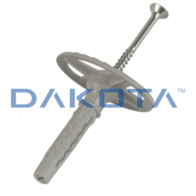 Plasterboard Plug, Fixing Washer, and Screw Kit