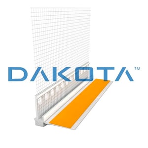 PVC Window Frame Seal Bead with Mesh - 