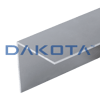 Satinised Aluminium Corner Protector Profile