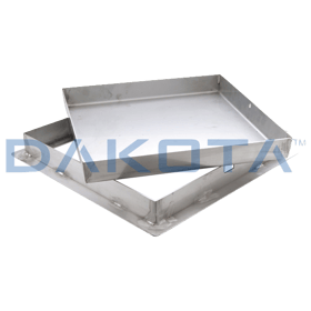 High Capacity Floor Access Panel Recessed Cover in Stainless Steel