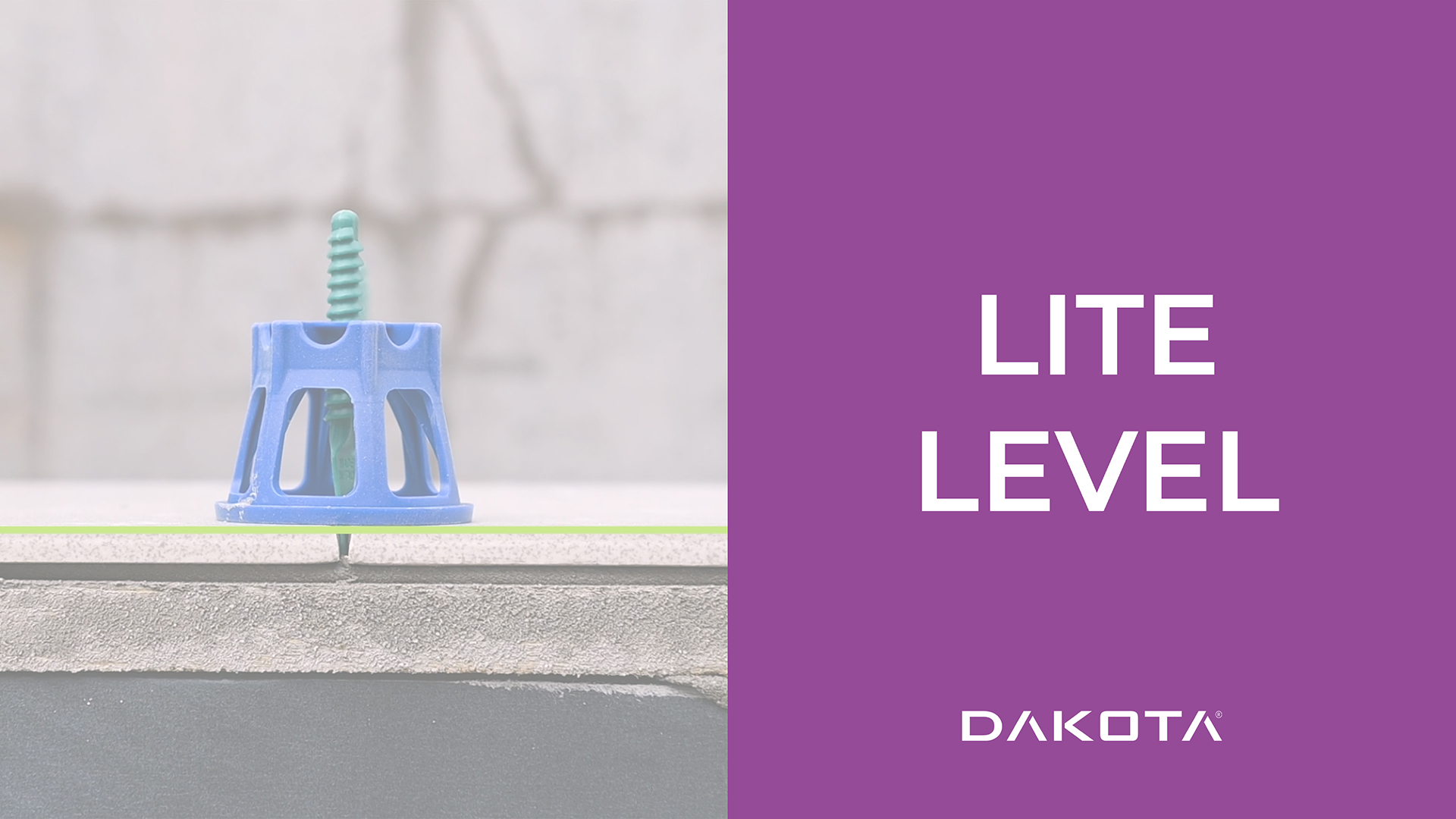 SelfLevelling Tile Spacers Lite Level