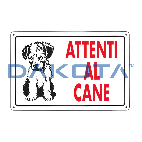 Cartello Attenti al cane