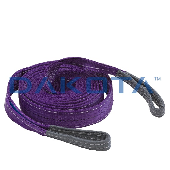 Purple lifting slings