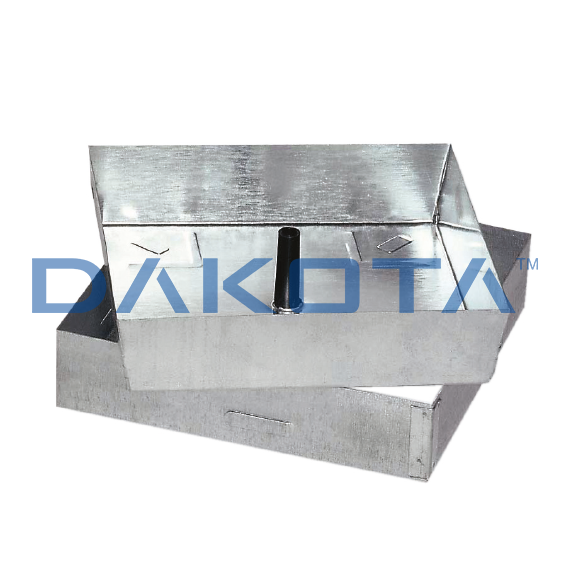 Light Galvanized Steel Recessed Cover