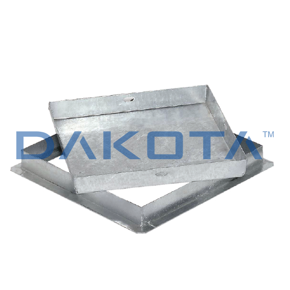 Heavy Galvanized Steel Recessed Cover