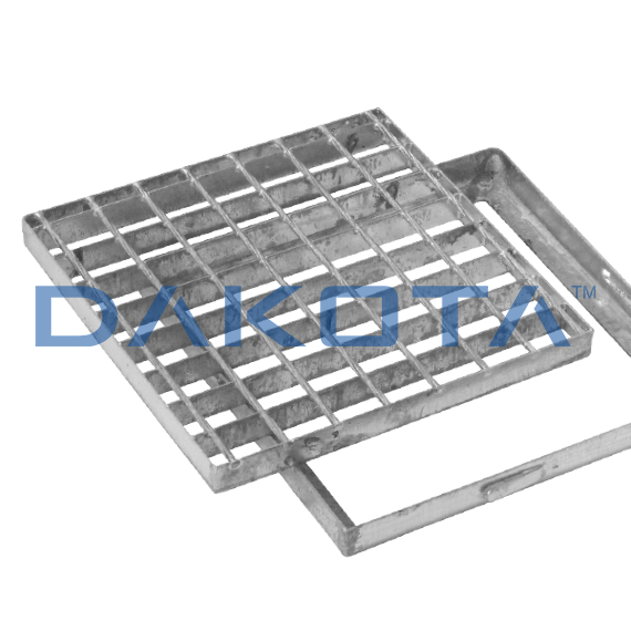 Galvanized Grating With Frame