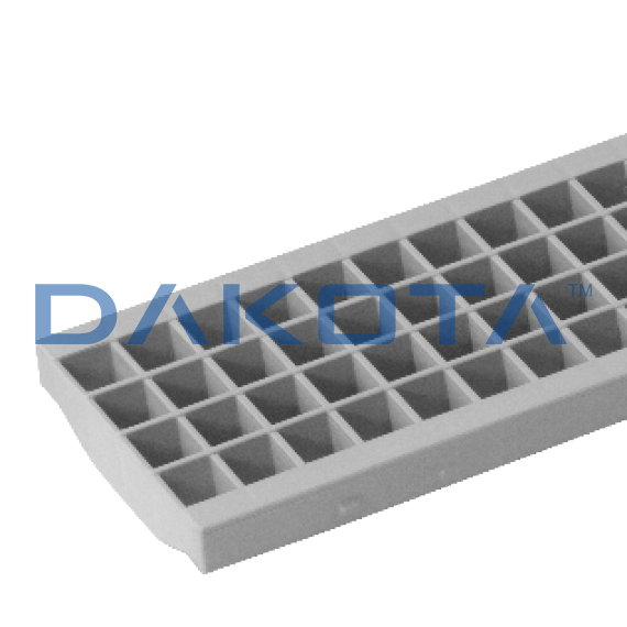 Extra Strong Grating with clip 130 - Grey