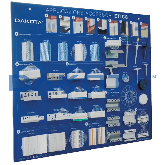 Display unit for ETICS system