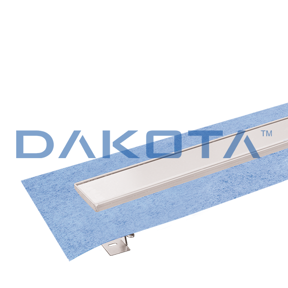 Kit - channel dakua+ with stainless steel grating duo - 600