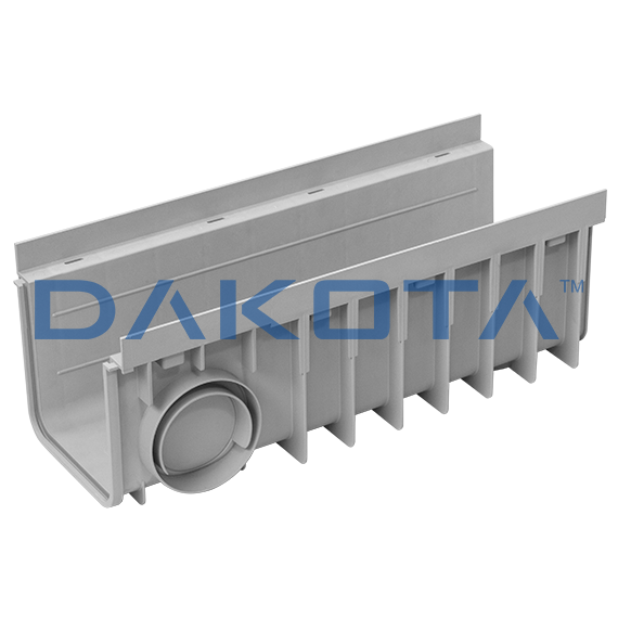 Canaletta Pegasus Heavy 200 x 175 (con imbocco laterale)
