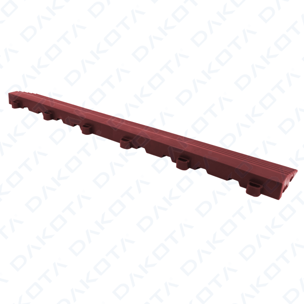 Rampe d'accouplement femelle pour tuile de drainage - Rouge