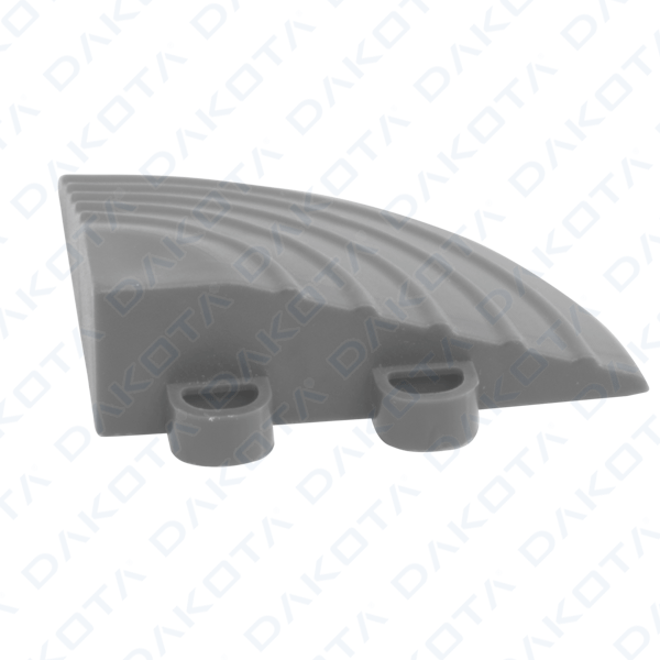 Raccord d'angle femelle pour tuile de drainage - Gris