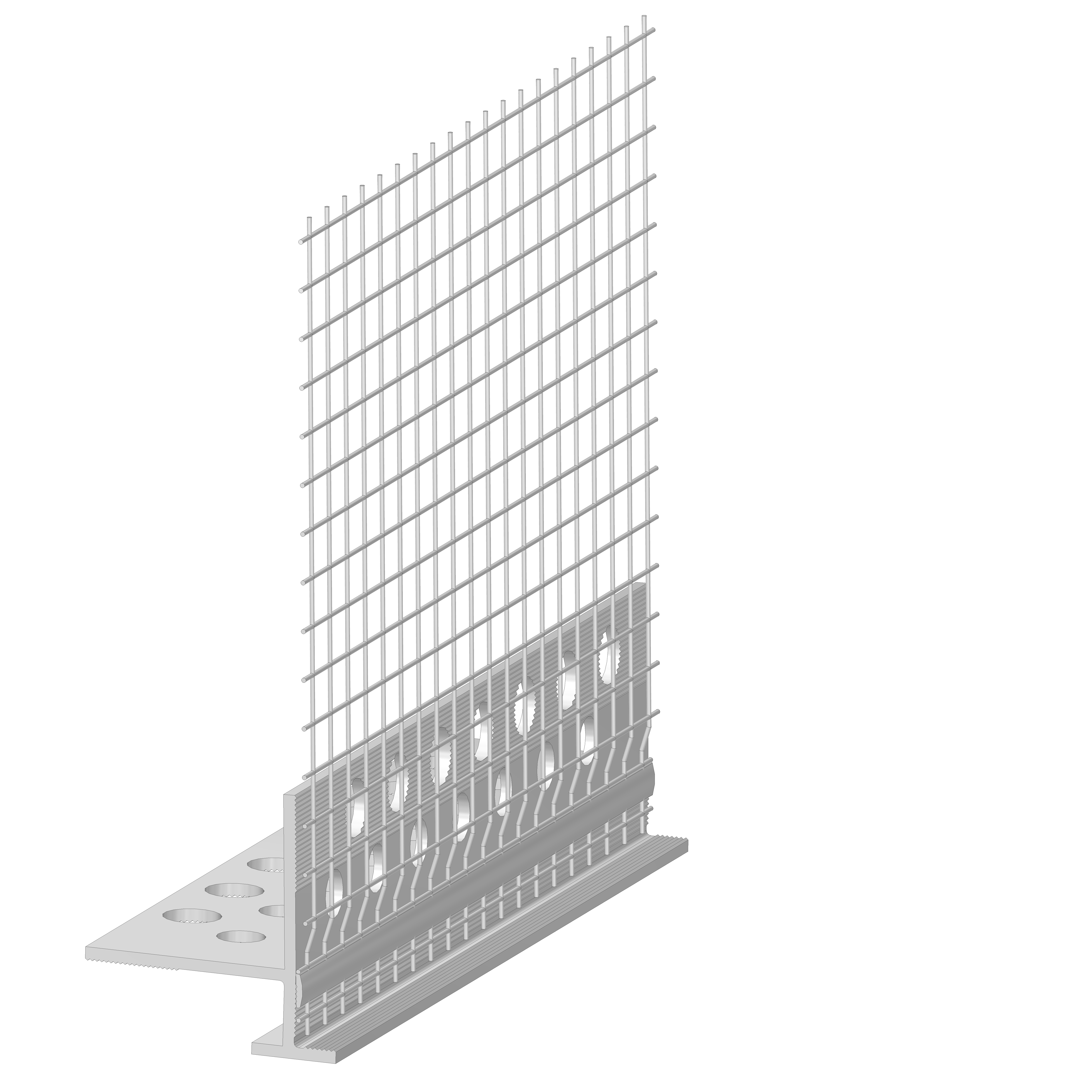 PVC end profile