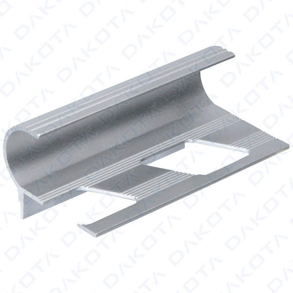 Aluminium profile Satin-finished