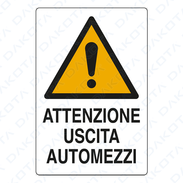 Attenzione Uscita Automezzi