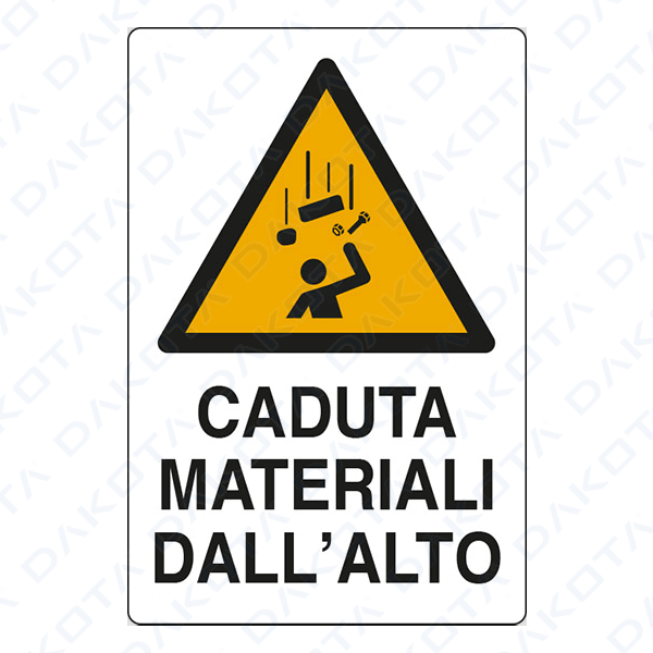 Falling Materials from Height Sign