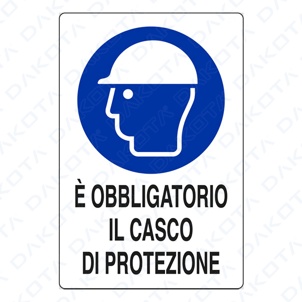 Sign Wear Protective Helmet Obligation