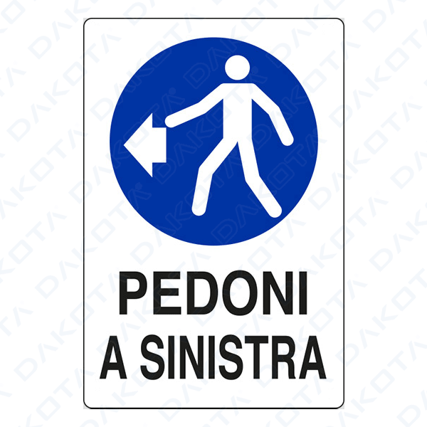 Pietoni pe stânga