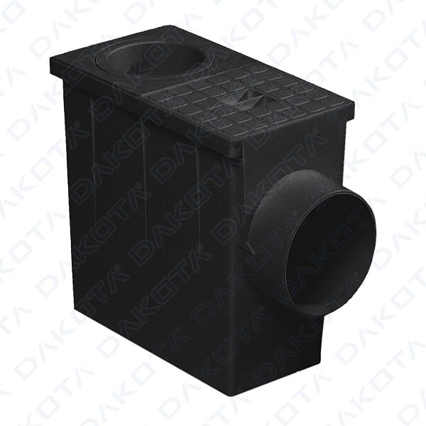 Cămin Pluvial cu intrare 80-100 - Negru