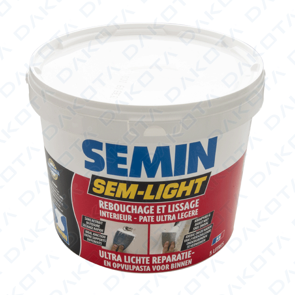 SEM LIGHT Exterior - aufgehellte Spachtelmasse - 1 Liter