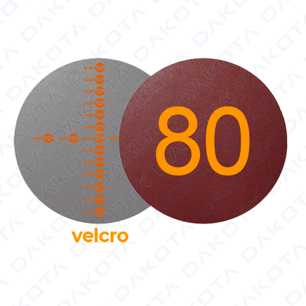 Abrasive disc 80 grit ø 225 mm for manual sander