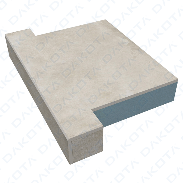 DK-Fensterbank™ Ailes en pierre avec pinces latérales