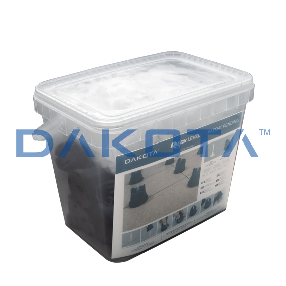 Quick Level Kit - 100 1 mm Spacer Screws and 50 Cylinder (with anti-scratch pad)