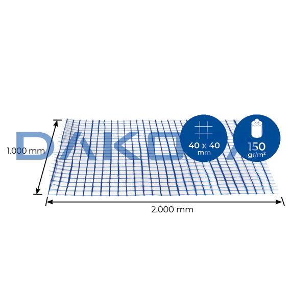 Malha Anti-Cracking para Subfloors - Painéis